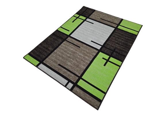 Мокетен килим ERIKA 8010 beige/green P